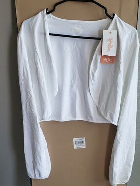 UV Skinz Cropped Cover 50+ SPF Sz L